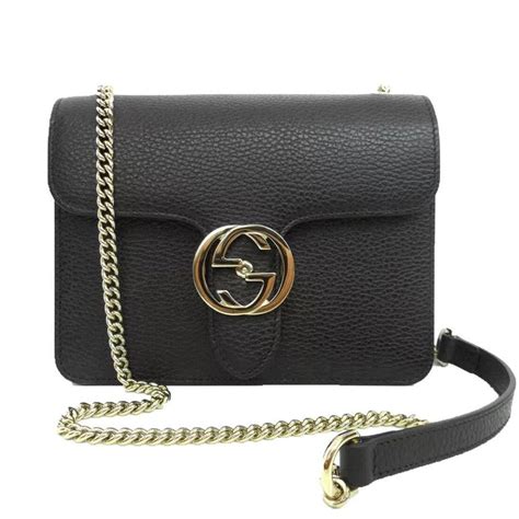 gucci sling bag black|gucci crossbody bag outlet.